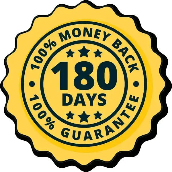 100% Money-Back Guarantee